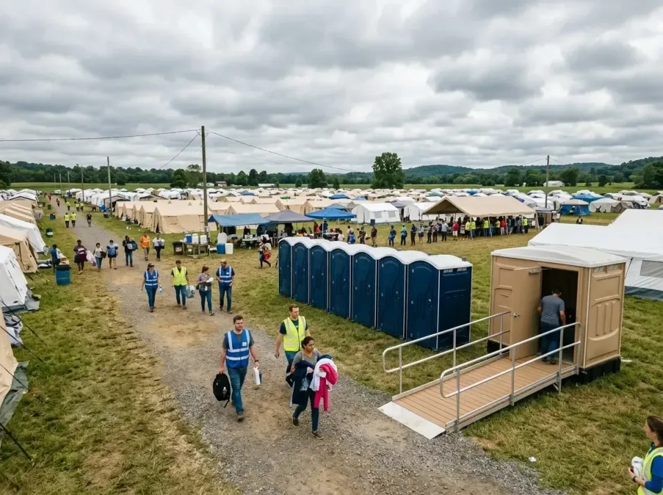 disaster-relief-camp-restrooms-010 — frequently asked questions, Dumpster & Portable Bathrooms Rental in Vienna, WV